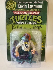 Handsignierte Eastman Personal Collection Actionfigur TMNT Baxster Stockman - Bild 1 von 11