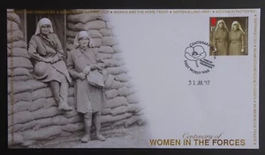 2017 Women In The Forces Buckingham First Day Cover Special H/S - Picture 1 of 2