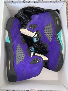 purple jordan 5