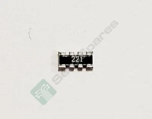 Panasonic EXB-38V221JV RES ARRAY 4 RES 220 OHM 1206, 7000 Stck. - Bild 1 von 4