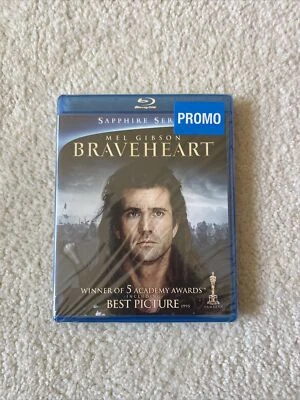 Braveheart Sapphire Series Promo Blu Ray DVD - NEW SEALED - Mel Gibson - Image 1 of 2