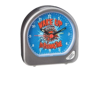 New Licensed WWE RYBACK Feed Me More Wake Up Its Feeding Time Alarm Clock B150 - Picture 1 of 1