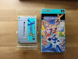 Super Famicom Rockman X boxed Japan SFC game US Seller - Picture 1 of 6