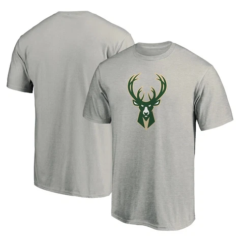 Milwaukee Bucks Men's Primary Team Logo Tee - NWT - FREE SHIPPING! Cover