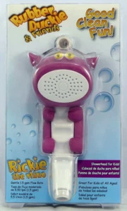 Duschstab Badewannenbrause Gummi Duckie & Friends Rickie das Nashorn Kinder  - Bild 1 von 3
