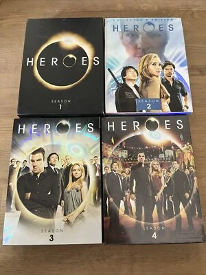 HEROES Season 1-4 NBC The Complete Edition 29 DVD Set TV Series Drama - Image 1 of 4