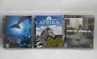 PS3 Tokyo Giungla, Afrika &amp; AQUANAUT&#39;S Vacanza 3Games Dal Giappone PlayStaion3