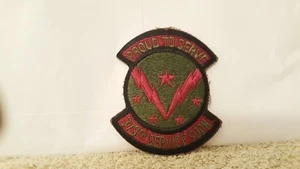 USAF 379th Services Squadron Subdued Patch - Picture 1 of 3