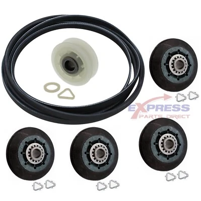 4392067 Correa secadora, polea loca, rodillos de tambor AP5983729, AP3094197, AP6019303 Foto 1 de 4