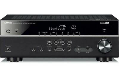 Yamaha RX-V385 Bluetooth 4K Ultra HD 5.1 Channel HDMI Surround Receiver & Remoté - Image 1 of 4