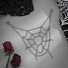 With Tassel Gothic Body Chain Spider Web Shape Spider Web Key Chains