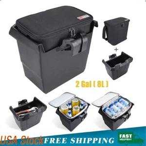 Center Underseat Storage Bin Cooler Box Bag For Can Am Defender HD8 HD10 16-2025 - Picture 1 of 14