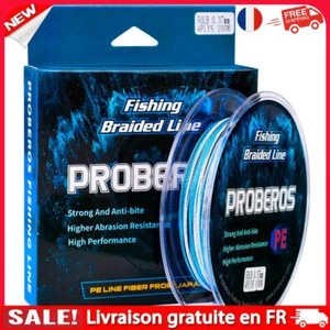 fr 100m 4 ligne de pêche tressée lisse PE carpe ligne de poisson cordon Pesca (1 - Photo 1/11