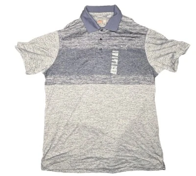 NUEVO SIN ETIQUETAS Puma Para hombres Golf Ss Camisa Polo Célula Seca Mezcla Poliéster Grande Negra Precio de venta sugerido por el fabricante $70 Foto 1 de 4