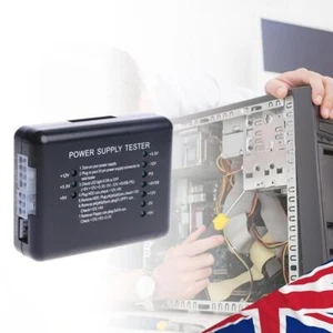20/24 Pin ATX SATA HDD Power Supply Tester Checker Meter PC Computer Power - Bild 1 von 8
