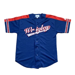 Starter  Made in Korea Blue - Medium - Spell out WRIGLEY FIELD - Picture 1 of 9