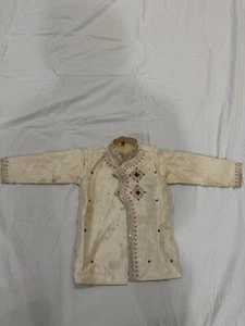 Kids Boys size 2 Kurta Dhoti Sherwani Indian Pakistani Ethnic - Picture 1 of 15