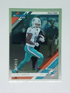 Kenny Stills 2019 Panini Donruss #148 Press Proof SN 30/100 - Miami Dolphins - Picture 1 of 2