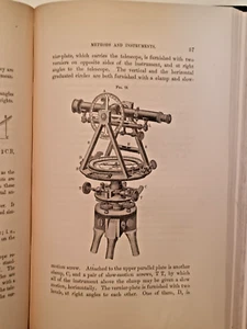 1871 Treatise of Leveling Topography Higher Surveying WM Gillespie - Picture 1 of 16