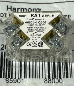Bloque de contactos 9001 KA1, 9001KA1, Square D SPDT serie K, 120-600 VCA/CC, nuevo - Imagen 1 de 7