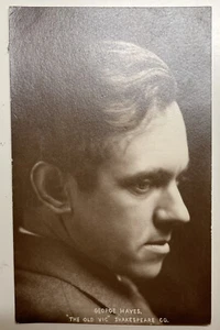 HAMLET COLLECTION Mr GEORGE HAYES played HAMLET 1924 VINTAGE POSTCARD OLD VIC - Picture 1 of 2