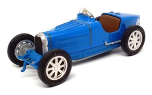 Matchbox 11cm Long Diecast Y11 - 1932 Bugatti Type 51 Race Car #4 - Blue - Picture 1 of 5