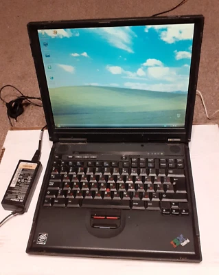 Vintage IBM Thinkpad A21m 40GB HDD Win98XP/RU fromEU - Image 1 of 4