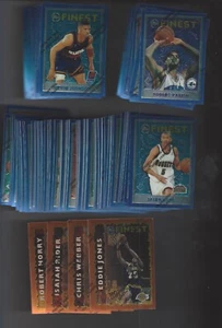 1995-96 TOPPS FINEST  LOT of 102 DIFFERENT with Hot Stuff Inserts  NM-NM/MT   - Picture 1 of 1