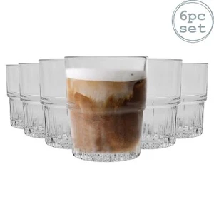 Duralex Empilable Stackable Juice Water Glasses Tumblers Set 200ml - Set of 6 - Picture 1 of 5