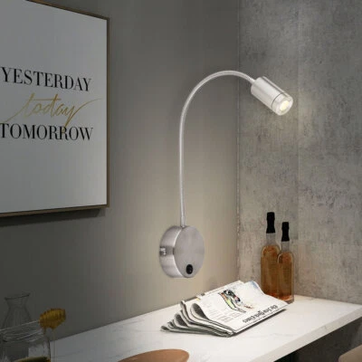 Lampada da Parete Luce per Letto Camera Scrivania Regolabile LED - Immagine 1 di 4