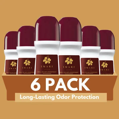 Desodorante roll-on Avon Imari, aroma floral, antitranspirante, 2,6 fl oz (paquete de 6) Foto 1 de 4