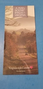 2007 MAPPA DELLE STRADE PANORAMICHE IN VIRGINIA - Foto 1 di 2