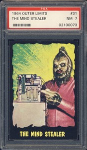 1964 Topps Outer Limits #31 The Mind Stealer PSA 7
