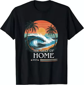 Retro Vintage Gulf of Home 2025 apparel Tee American Flag T-Shirt - Picture 1 of 7