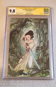CGC 9.8 SS Star Wars Adventures #32 Peach Momoko Rey Virgin Variant Cover - Picture 1 of 4
