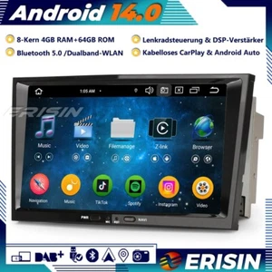 8"DAB+Android 14 Autoradio GPS Opel Corsa C/D Zafira Astra H Meriva Vectra Combo - Bild 1 von 21