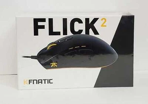 Fnatic - Flick 2 Pro Wired Gaming Esports Mouse - Black - Picture 1 of 4
