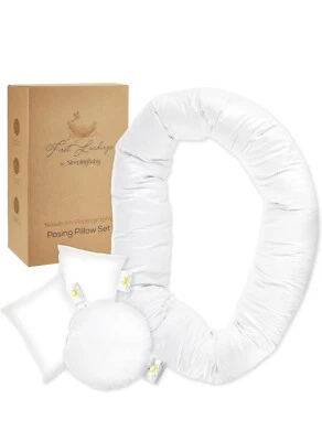 Juego de almohadas para posar para bebé recién nacido First Landings *Nuevo* paquete de 4 accesorios almohadas para posar Foto 1 de 4
