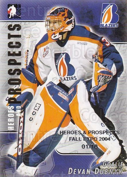 2004-05 ITG Heroes and Prospects Fall Expo #71 Devan Dubnyk - Image 1 of 1