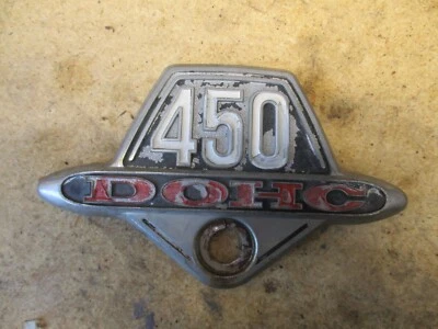 HONDA CB450 CB 450 CL450 CL 450 1971 - 1974 侧盖徽章刺绣老式原始设备制造商 — 第 1/4 张图片