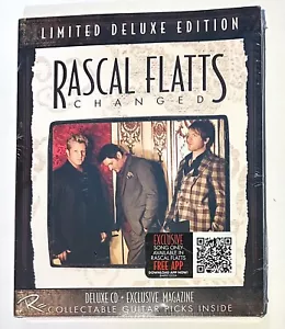 RASCAL FLATTS CHANGED Deluxe Edition Exclusive Magazine CD w Guitar Picks SEALED - Imagen 1 de 4
