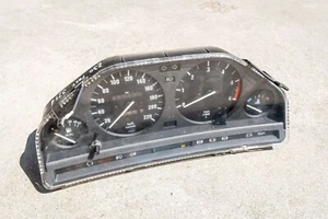 Euro km h gauge cluster speedometer dashboard for BMW E30 324 diesel USED G - Picture 1 of 5