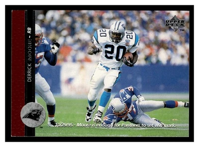 Derrick Moore #155 1996 Upper Deck Carolina Panthers - Image 1 of 2