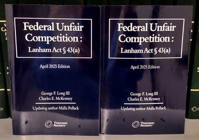 Federal Unfair Competition Lanham Act, 2025 ed Thomson Reuters - Image 1 of 4