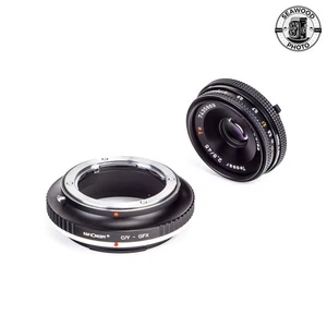 Carl Zeiss Tessar 45mm f/2.8 T* w/ C/Y - GFX Adapter GOOD+ - Picture 1 of 5