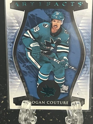 LOGAN COUTURE-----2023-24 UPPER DECK ARTIFACTS-----SAN JOSE SHARKS-FREE SHIPPING - Image 1 of 2