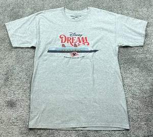 Camiseta Disney Dream Para Hombre Grande Gris Línea Crucero Bahamas Castaway Cay Nassau - Imagen 1 de 17