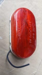 Grote 9157 Red Marker Lens  2" X 4" DOT LP2PC 80, Lexan #HAC-8 - Foto 1 di 4