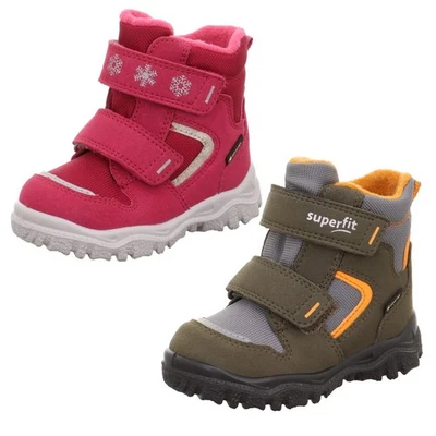 Superfit Winterstiefel HUSKY1 1-00045 1-00047 Gore-Tex pink oder khaki Gr.23-3