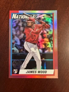 2025 Topps Update James Wood RC 35th Anniversary #U90-28 NATIONALS - Bild 1 von 2